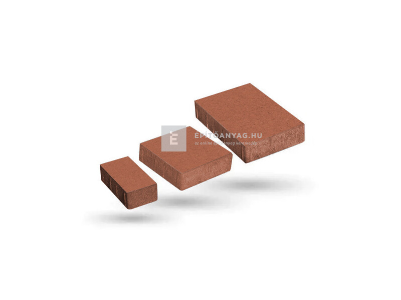SW Maroskő Kombi térkő vörös 6 cm