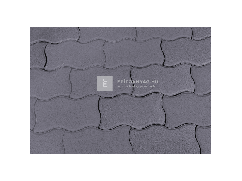 SW Salgókő Térkő fekete 22x11 cm 6 cm