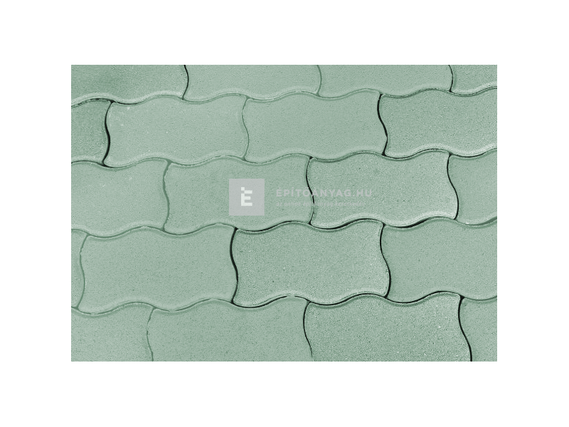 SW Salgókő Térkő zöld 22x11 cm 6 cm
