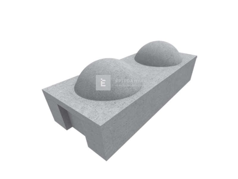 SW KPE-1/90 Útszegélygömb 60x25x17 cm