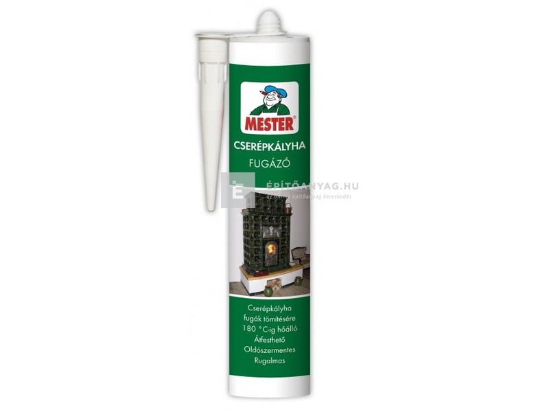 Mester Cserépkályha Fugázó fehér 310 ml