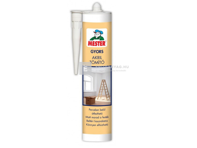 Mester Gyors Akril Tömítő fehér 310 ml