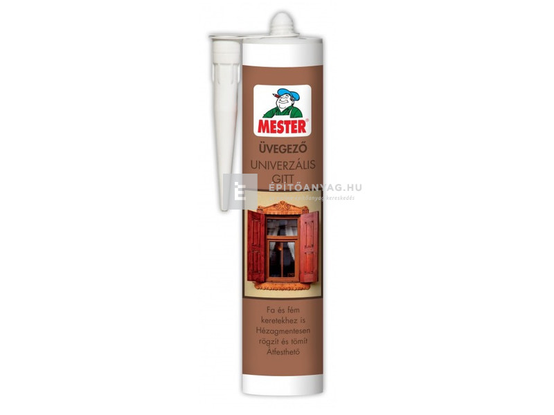 Mester Üvegező Univerzális Gitt 310 ml
