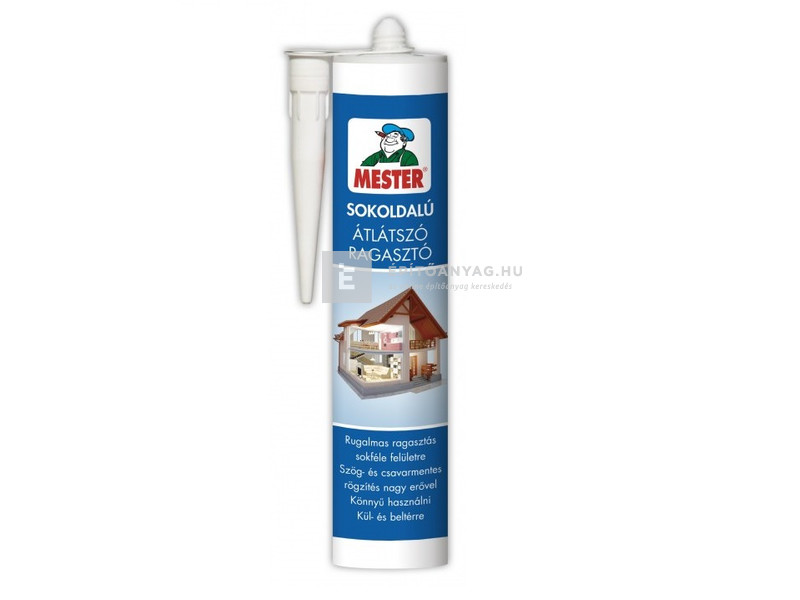 Mester Sokoldalú Átlátszó Ragasztó 310 ml