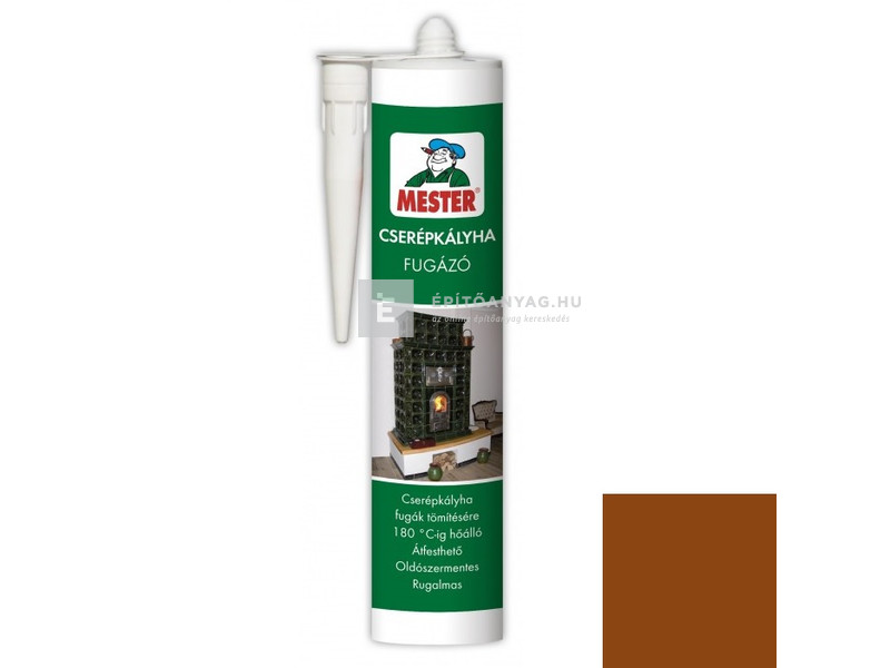 Mester Cserépkályha Fugázó barna 310 ml