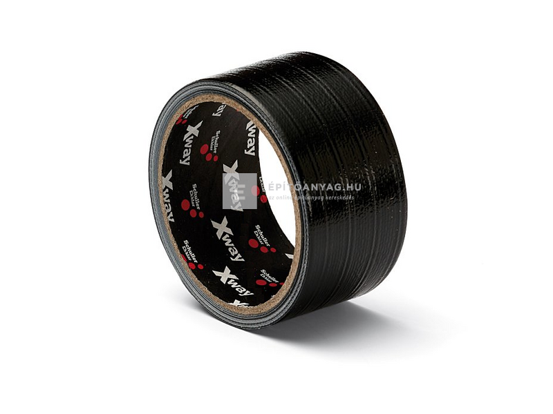 Schuller X-Way Ragasztószalag fekete fekete 48 mm x 10 m