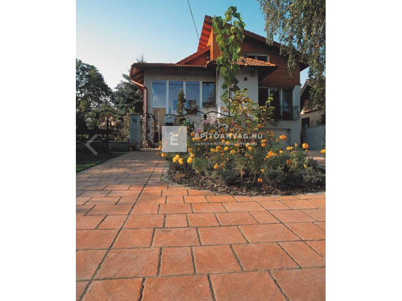 KK Kavics Bázel Vario Kombi térkő KK agyag 8 cm