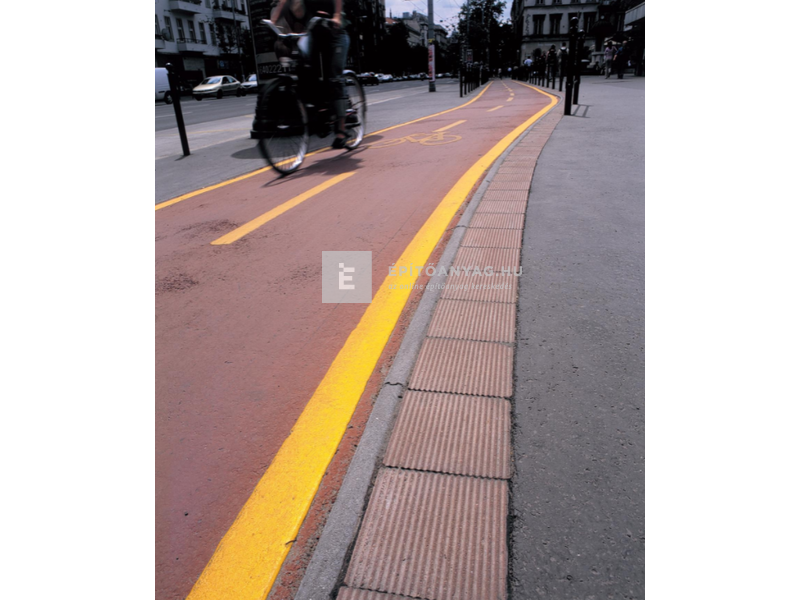 KK Kavics Párizs Térkő segítőkő KK vörös 20x20x6 cm