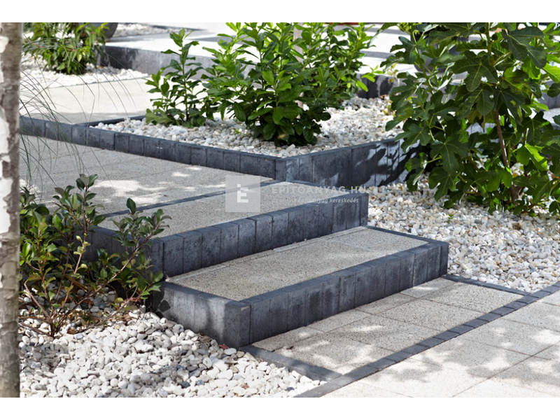 KK Kavics Párizs Sétány Vario Kombi térkő fehér mosott 6 cm