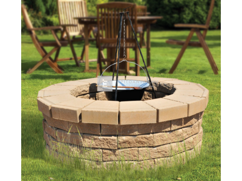 KK Kavics Lisszabon kerti sütő avar