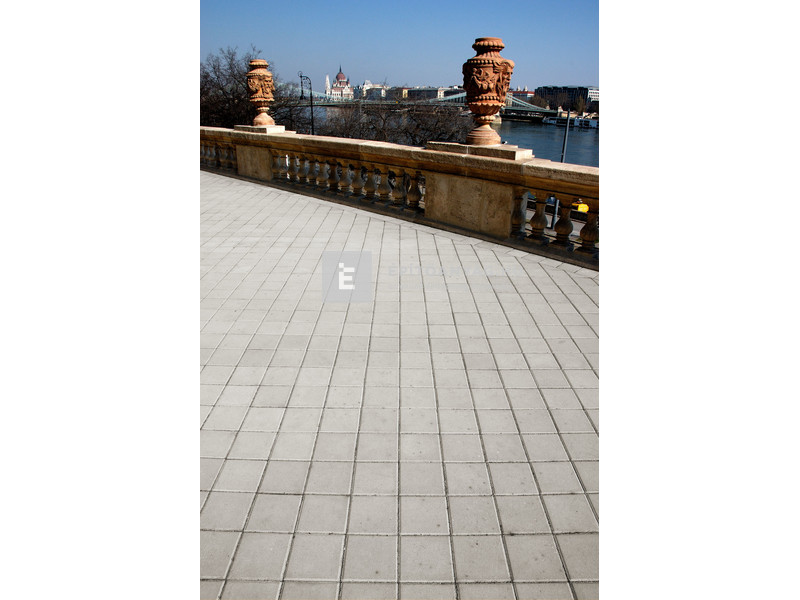 KK Kavics London Classic Térkő kocka szürke 20x20 cm 6 cm