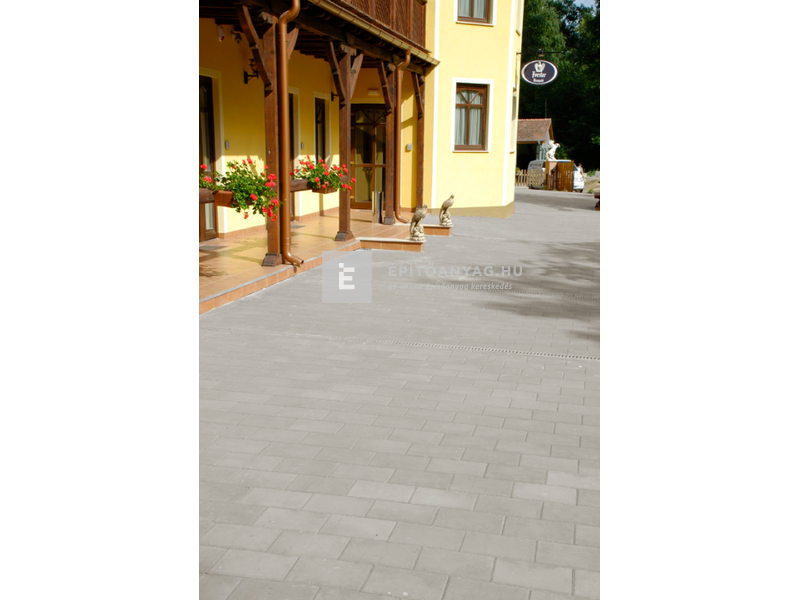 KK Kavics London Classic Térkő nagytégla szürke 20x30 cm 6 cm