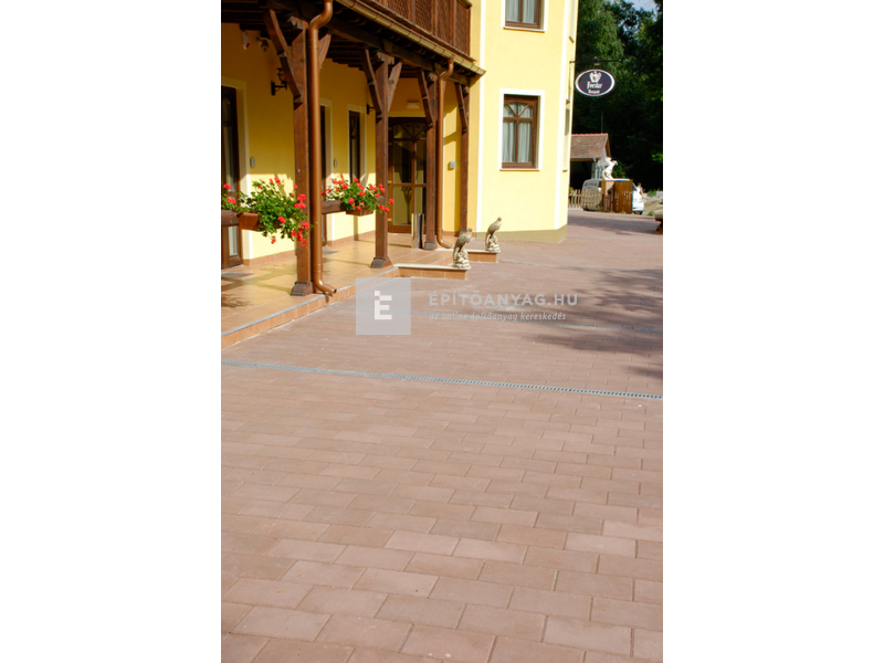 KK Kavics London Classic Térkő nagytégla KK vörös 20x30 cm 6 cm