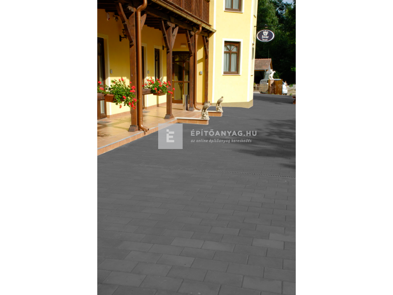 KK Kavics London Classic Térkő nagytégla antracit 20x30 cm 6 cm