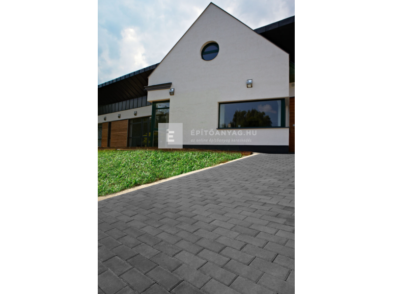 KK Kavics London Térkő tégla antracit 10x20 cm 6 cm