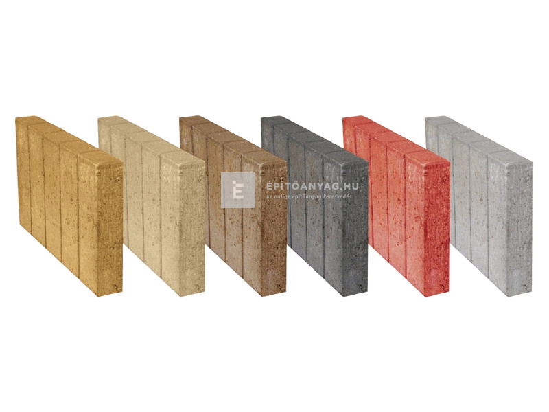 KK Kavics paliszád szegély barna 6x30x50 cm