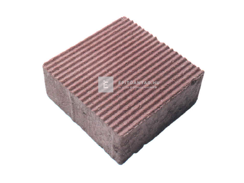 KK Kavics Párizs Térkő segítőkő KK vörös 20x20 cm 8 cm