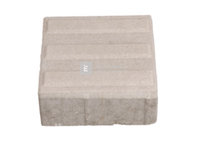 KK Kavics Párizs Térkő vezetőkő fehér 20x20 cm 6 cm