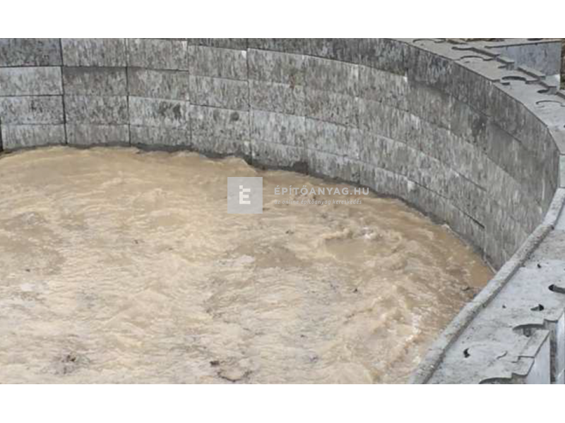 KK Kavics ProFlex Árvízvédő kő szürke 20x39x12,5 cm