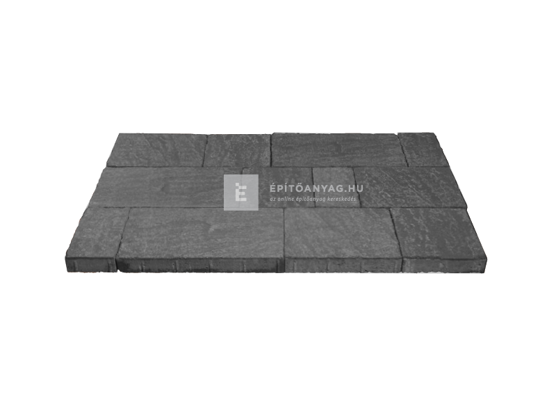 KK Kavics Savaria Vario Ódon Kombi térkő antracit 8 cm