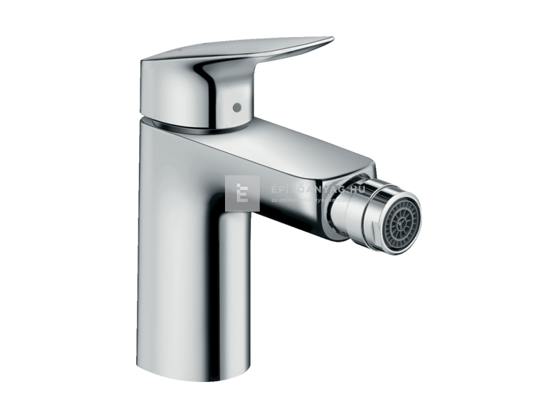 Hansgrohe Logis 100 Bidécsaptelep egykaros, automata lefolyó-garnitúrával, króm
