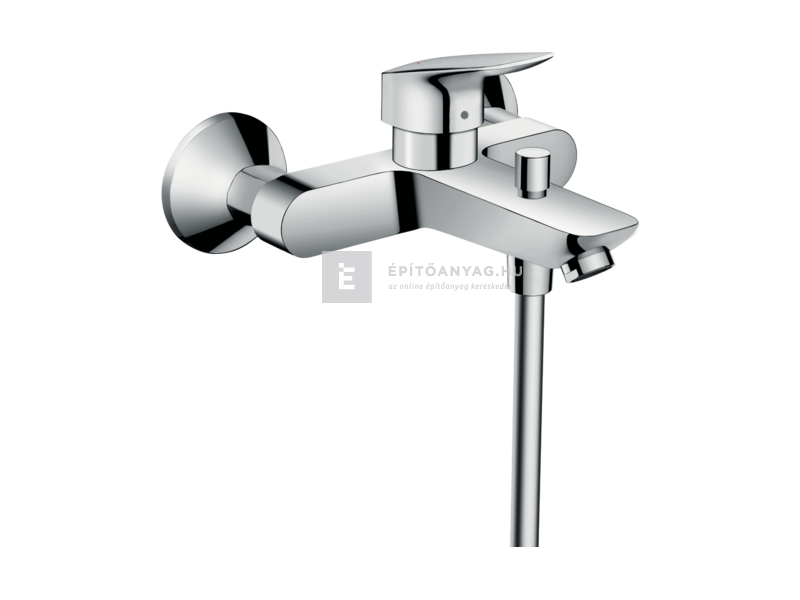 Hansgrohe Logis Kádcsaptelep egykaros, falsíkon kívüli szereléshez króm