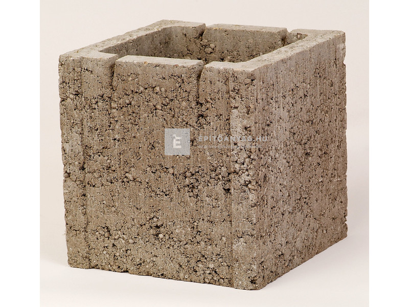Leier pillérkő 25x25x23 cm