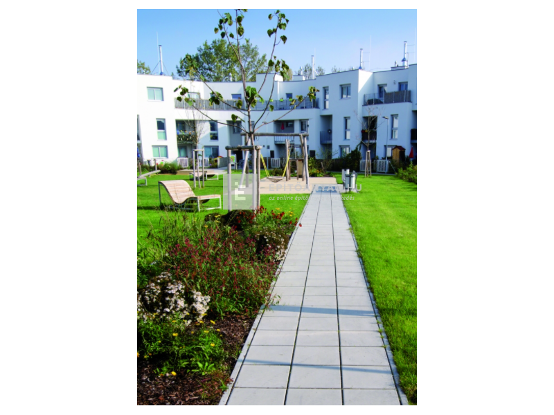 Leier Classic-Line Finomszemcsés burkolólap szürke 40x40x3,8 cm