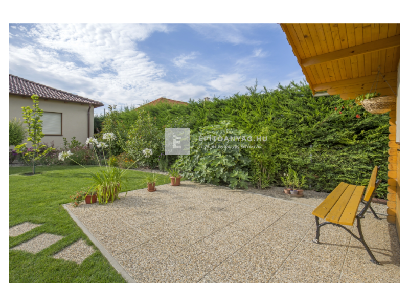 Leier Classic-Line Mosott gyöngykavicsos lap 40x40x3,8 cm