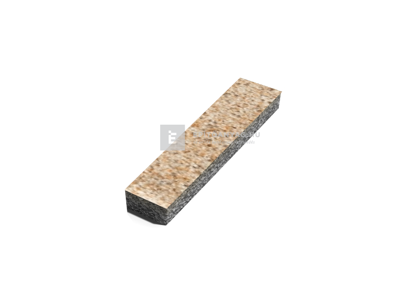 Leier Euroline finommosott lábazati szegély Prága 8x40x2 cm