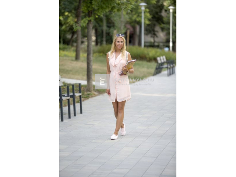 Leier Forum Térkő középszürke 40x20 cm 8 cm