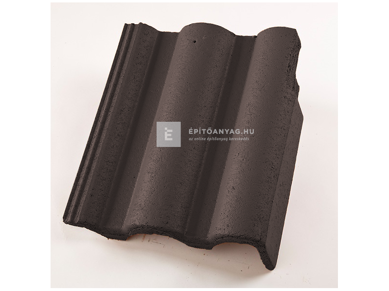 Leier Lux Szegélycserép jobbos sötétbarna (42rkl)