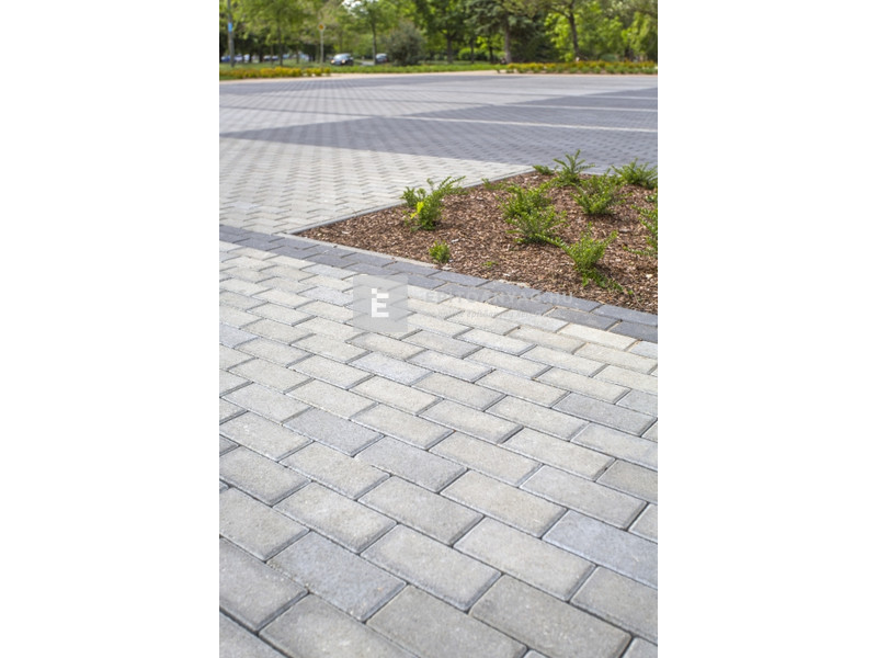 Leier Piazza térkő szürke 10x20x8 cm