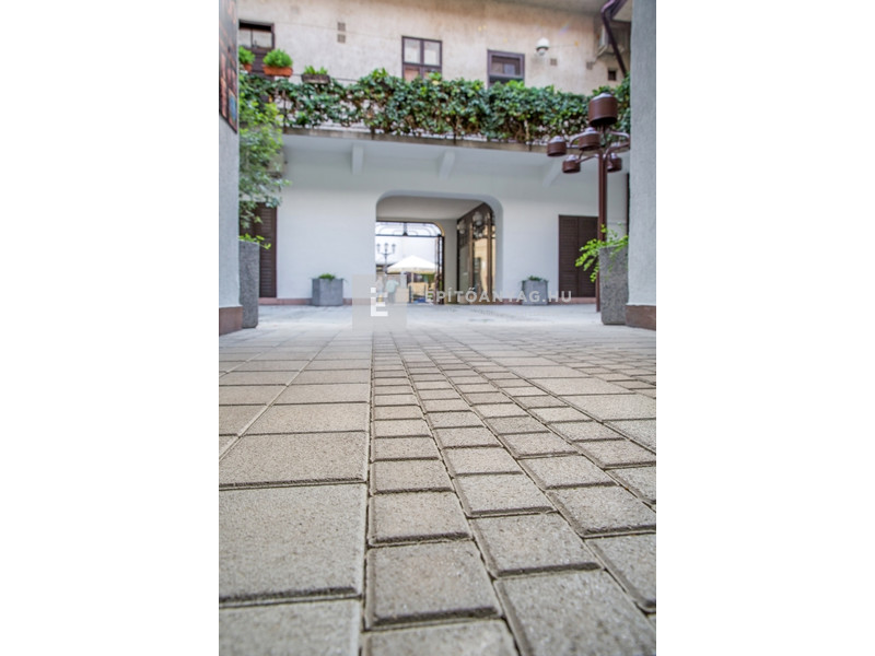 Leier Piazza térkő szürke 20x20x6 cm