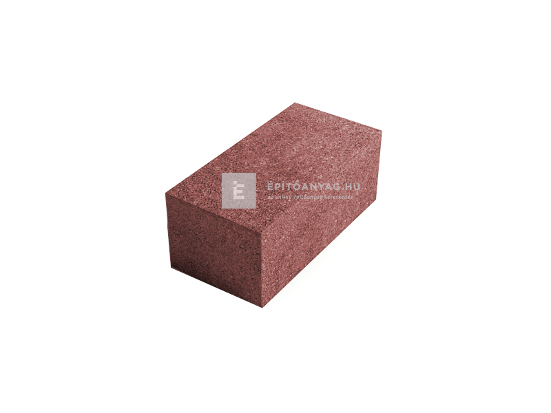 Leier Rollo térkő piros 10x20x6 cm