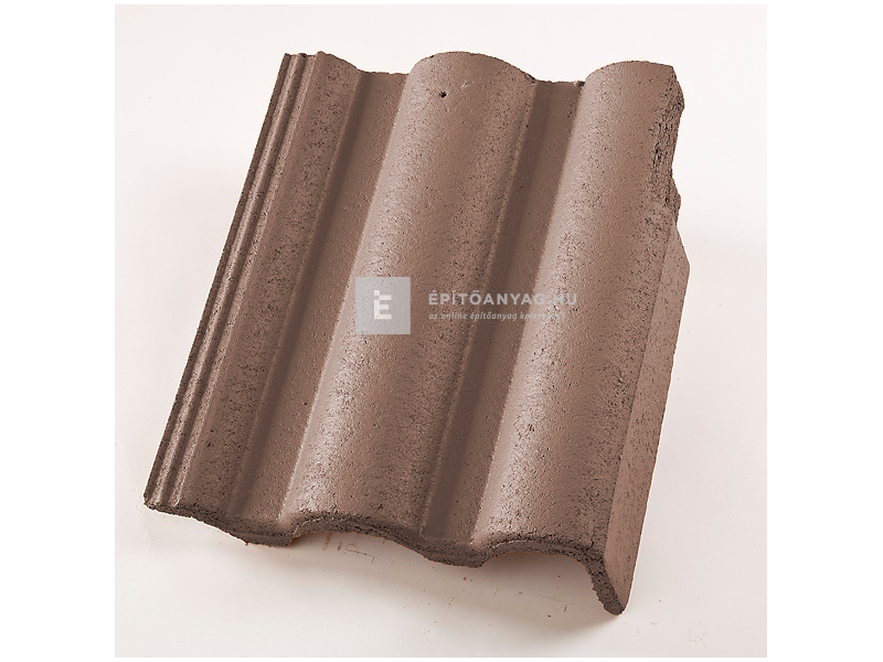 Leier Toscana szegélycserép jobb Classic mogyoró