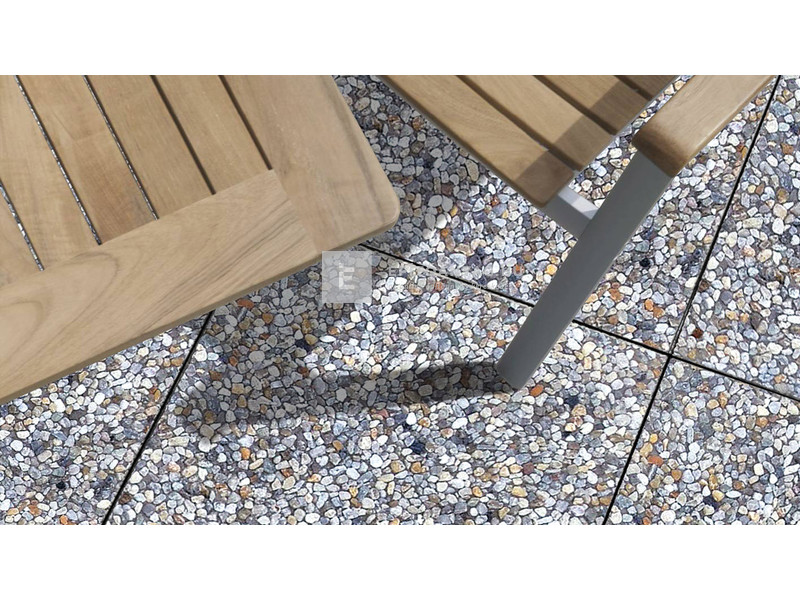 Semmelrock Picola Kerti lap világosszürke 40x40x3,8 cm