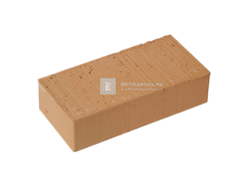 Porotherm kisméretű tömör tégla 25x12x6,5 cm