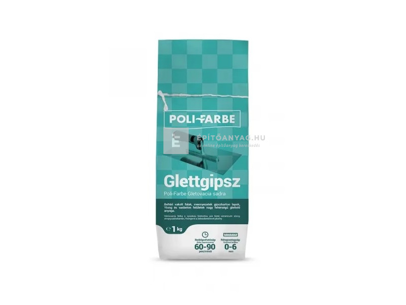 Poli-Farbe Glettgipsz 1 kg