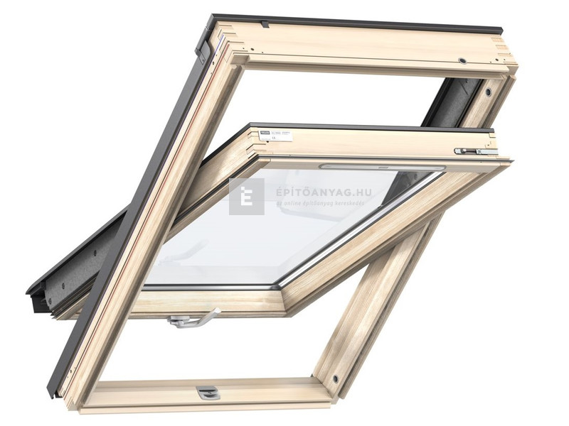 Velux GZL MK10 1051B Standard 78x160 cm fa billenő tetőtéri ablak, alsó kilincses