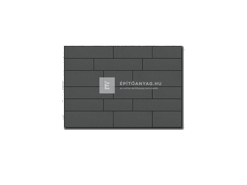 Semmelrock Asti Kombi térkő Einstein fuga, sötétszürke 7 cm