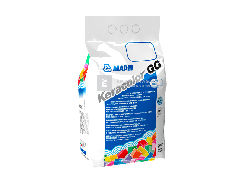 Mapei Keracolor GG fugázó 100 fehér 5 kg