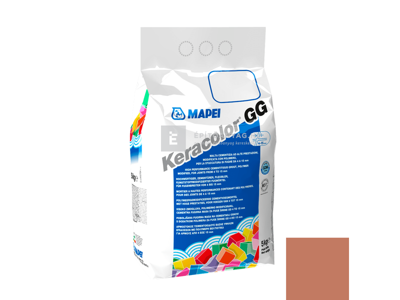 Mapei Keracolor GG fugázó 145 siennai föld 5 kg
