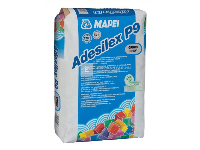 Mapei Adesilex P9 kerámiaburkolat-ragasztó C2TE szürke 5 kg