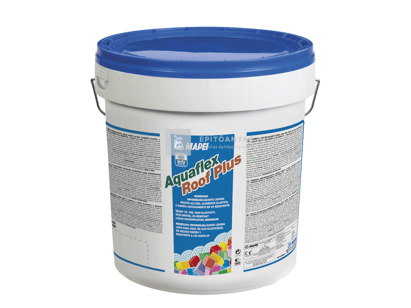 Mapei Aquaflex Roof Plus szálerősítéses kenhető vízszigetelő fólia szürke 5 kg