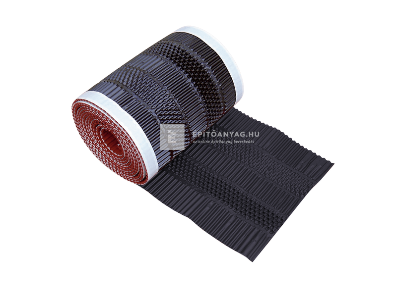 Masterplast Roll-O-Mat gerincszellőző szalag fekete 19x500 cm