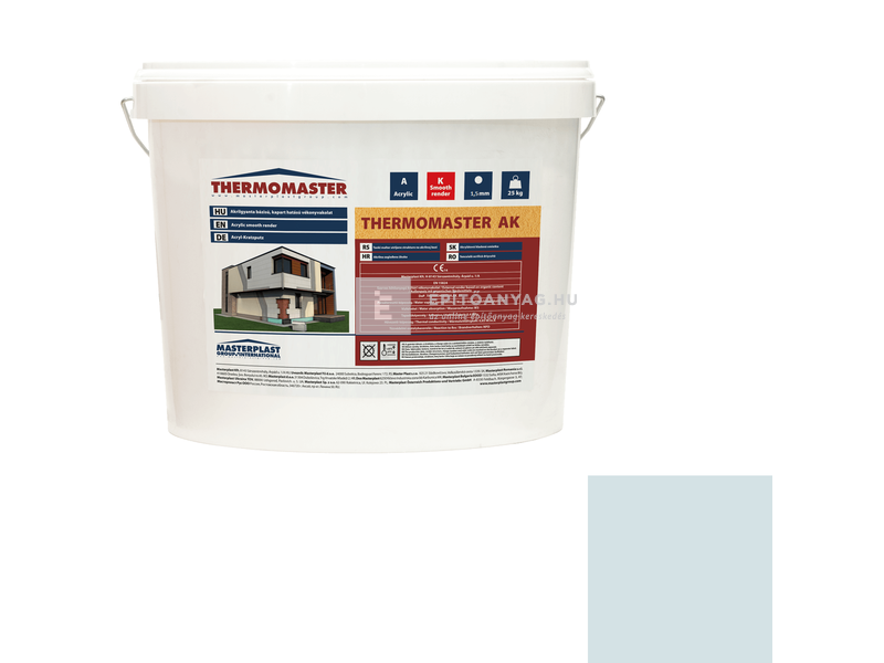 MP Thermomaster Akril vékonyvakolat, kapart 1,5 mm 36-F, 25 kg