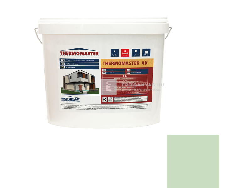 MP Thermomaster Akril vékonyvakolat, kapart 1,5 mm 40-E, 25 kg