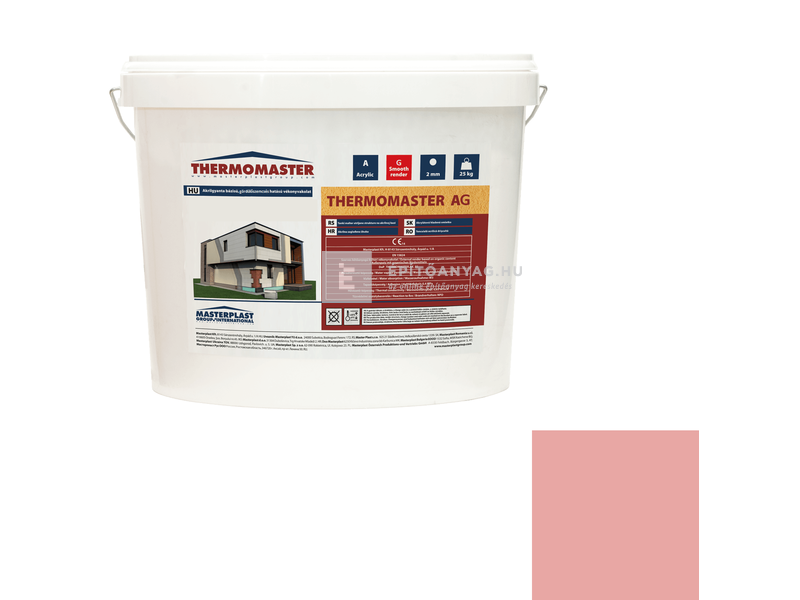 MP Thermomaster Akril vékonyvakolat, gördülőszemcsés 2 mm 21-E, 25 kg