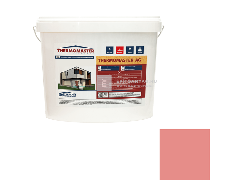 MP Thermomaster Akril vékonyvakolat, gördülőszemcsés 2 mm 22-D, 25 kg